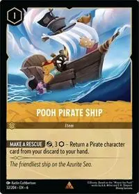 Pooh Pirate Ship (AZS-32)