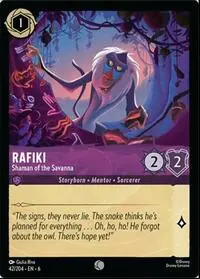 Carta Rafiki - Shaman of the Savanna, AZS-42