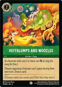 Carta Heffalumps and Woozles, AZS-95