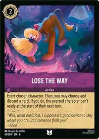 Carta Lose the Way, AZS-63
