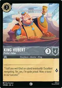 Carta King Hubert - Phillip's Father, AZS-179