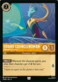 Carta Grand Councilwoman - Federation Leader, AZS-17