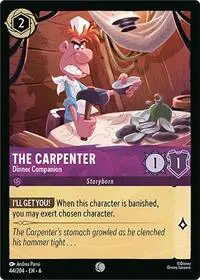 Carta The Carpenter - Dinner Companion, AZS-44