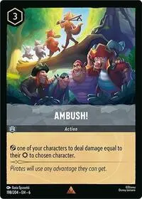 Carta Ambush!, AZS-198
