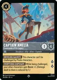 Carta Captain Amelia - Commander of the Legacy, AZS-192
