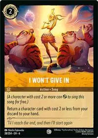 I Won't Give In (AZS-28)