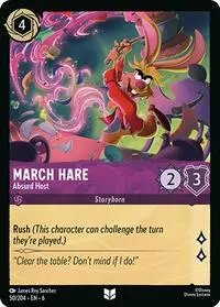 Carta March Hare - Absurd Host, AZS-50
