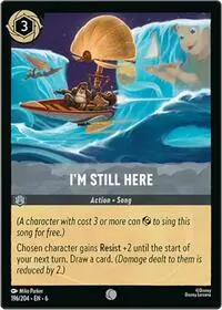 Carta I'm Still Here, AZS-196