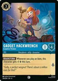 Gadget Hackwrench - Creative Thinker (AZS-139)