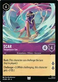 Scar - Tempestuous Lion (AZS-47)