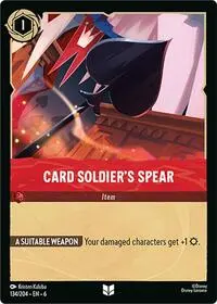 Card Soldier's Spear (AZS-134)
