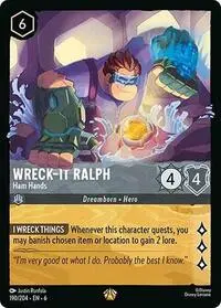 Carta Wreck-It Ralph - Ham Hands, AZS-190