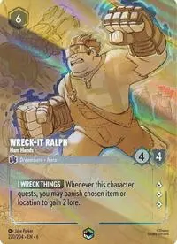 Wreck-It Ralph - Ham Hands (AZS-220)