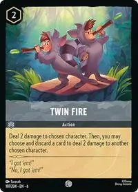 Carta Twin Fire, AZS-197