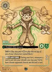 Carta Basil - Disguised Detective, AZS-212