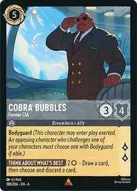 Carta Cobra Bubbles - Former CIA, AZS-188
