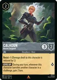 Carta Calhoun - Marine Sergeant, AZS-191