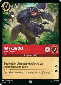 Carta Markowski - Space Trooper, AZS-113