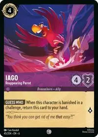 Iago - Reappearing Parrot (AZS-45)