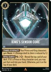 Carta King's Sensor Core, AZS-200