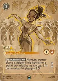 Carta Tiana - Restaurant Owner, AZS-206