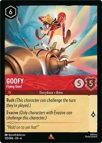 Carta Goofy - Flying Goof, AZS-123