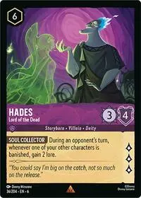 Carta Hades - Lord of the Dead, AZS-36