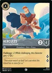 Carta Hercules - Unwavering Demigod, AZS-180