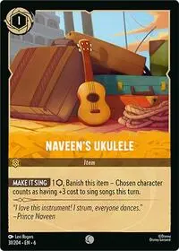 Carta Naveen's Ukulele, AZS-31