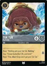 Carta Tuk Tuk - Big Buddy, AZS-184
