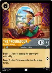 Carta The Troubadour - Musical Narrator, 7-11