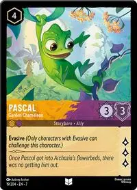 Carta Pascal - Garden Chameleon, 7-19