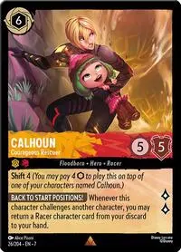 Carta Calhoun - Courageous Rescuer, 7-26