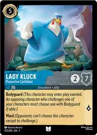 Carta Lady Kluck - Protective Confidant, 7-172