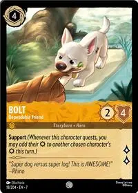 Carta Bolt - Dependable Friend, 7-18