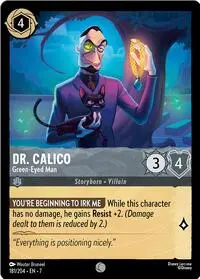 Carta Dr. Calico - Green-Eyed Man, 7-181
