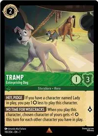 Carta Tramp - Enterprising Dog, 7-110