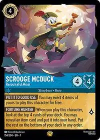 Carta Scrooge McDuck - Resourceful Miser, 7-154