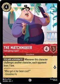 Carta The Matchmaker - Unforgiving Expert, 7-123
