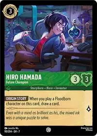 Carta Hiro Hamada - Future Champion, 7-90