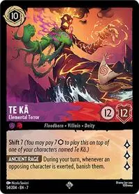 Carta Te Ka - Elemental Terror, 7-54