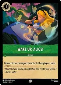 Carta Wake Up, Alice!, 7-116