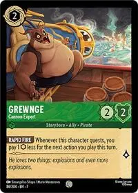 Carta Grewnge - Cannon Expert, 7-86