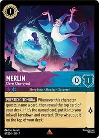 Carta Merlin - Clever Clairvoyant, 7-67
