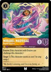 Carta Mirabel Madrigal - Hopeful Dreamer, 7-13