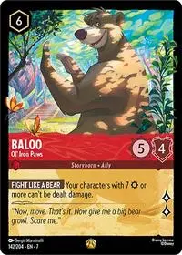 Carta Baloo - Ol' Iron Paws, 7-142
