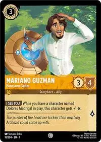 Carta Mariano Guzman - Handsome Suitor, 7-16