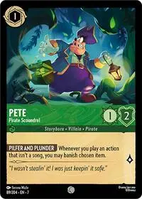 Carta Pete - Pirate Scoundrel, 7-89