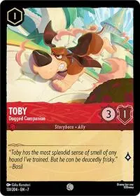 Carta Toby - Dogged Companion, 7-131