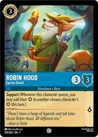Carta Robin Hood - Eye for Detail, 7-170